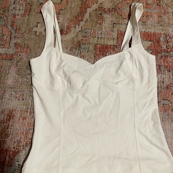 Free People Tops - White Sleeveless Top